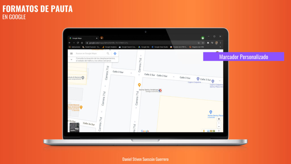 Marcador personalizado pauta en google